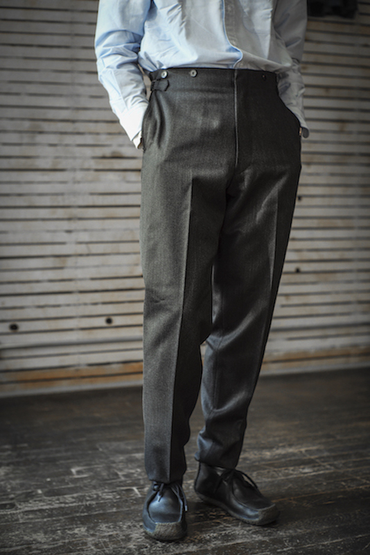 NP TROUSERS COVERT CLOTH