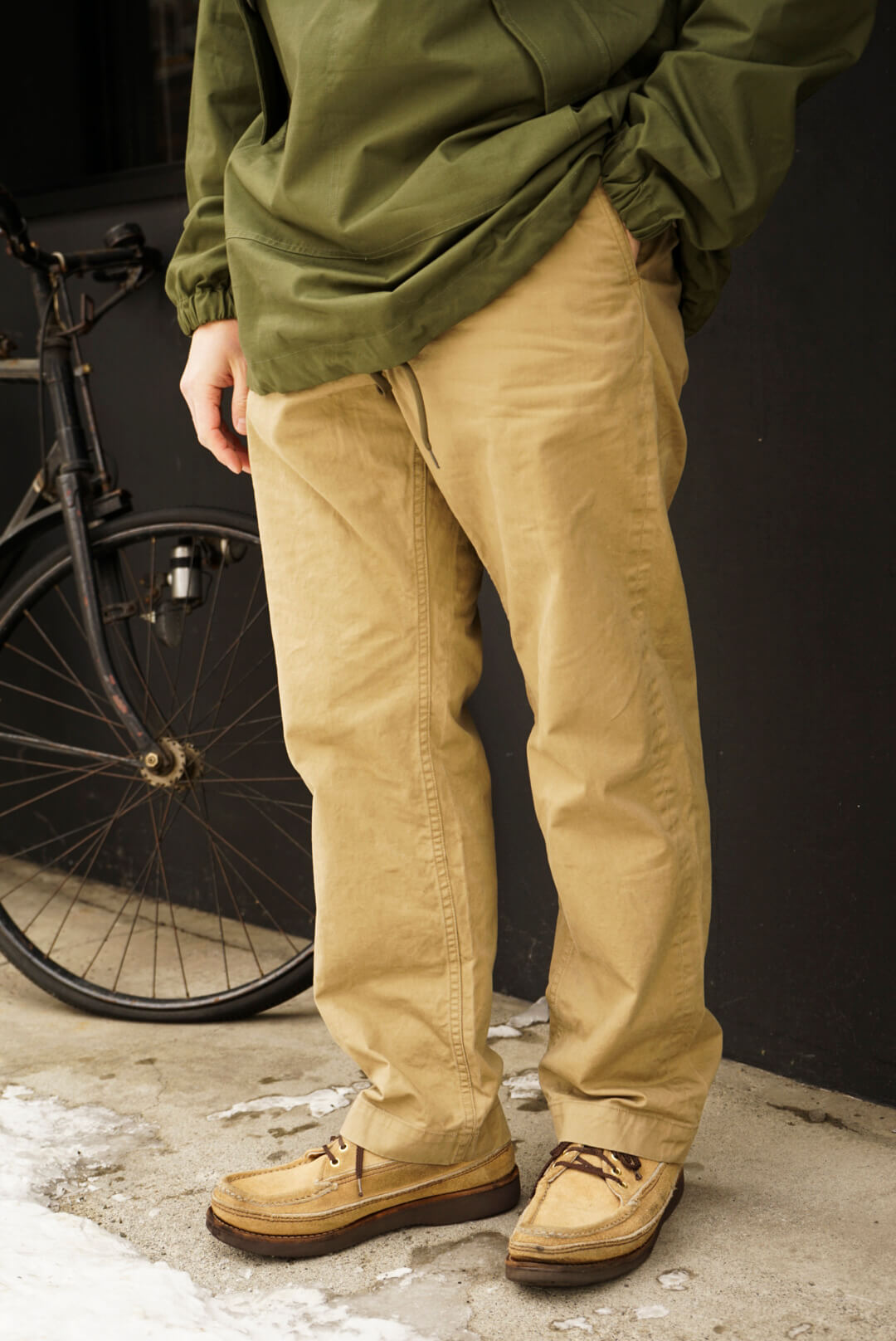 CLASSIC CHINO TROUSERS -SELVDGE TWILL-