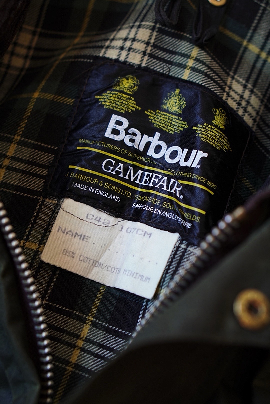 Barbour Gamefair Sage 42 (3 Crest)