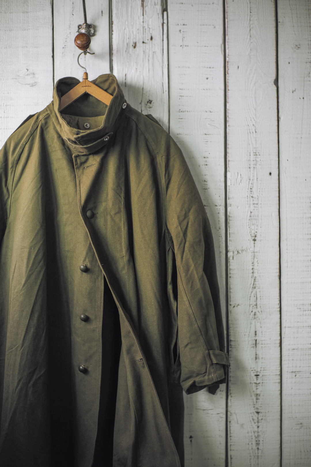 French Army Motorcycle Coat M-35 - EURO VINTAGE - ARCH ONLINE SHOP
