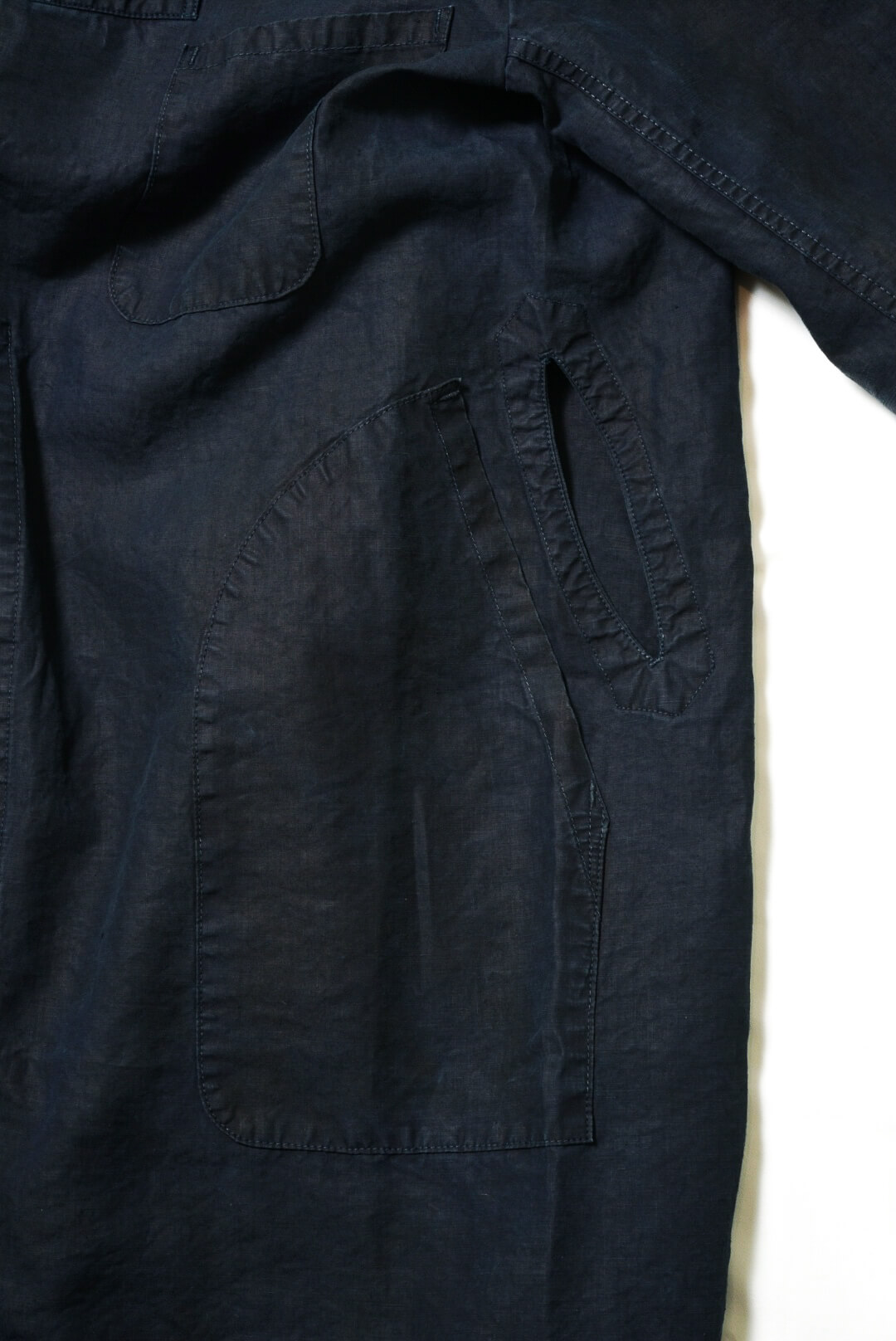 MANTEAU CHATEAUGAY - PURE INDIGO