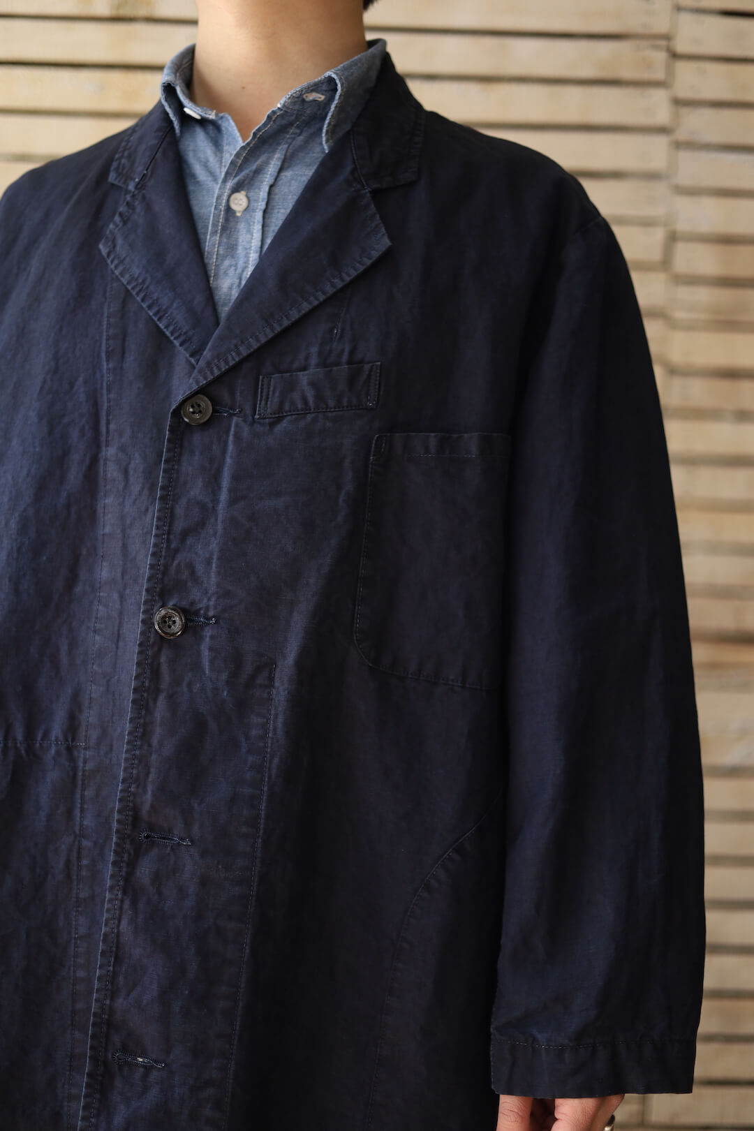 MANTEAU CHATEAUGAY - PURE INDIGO