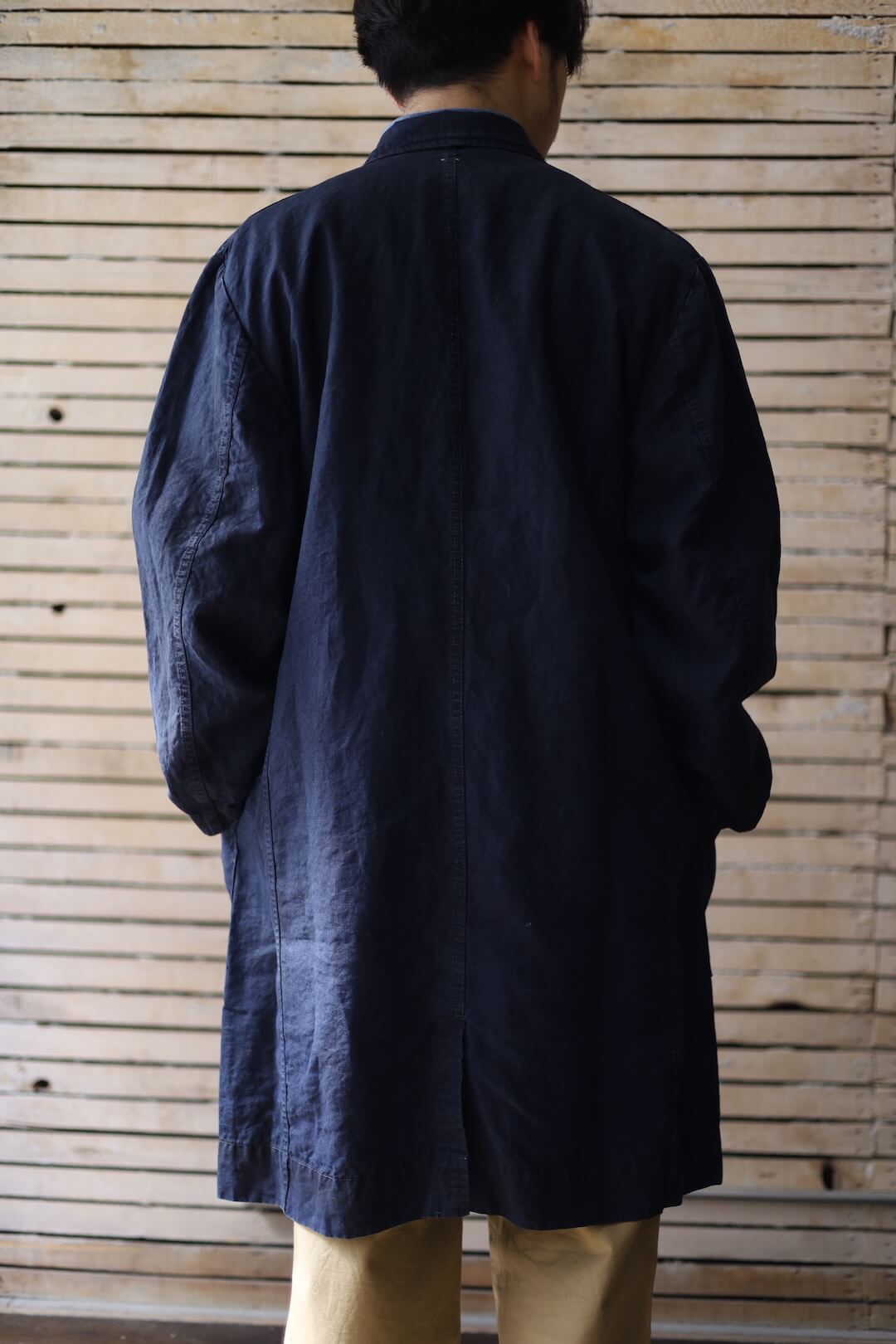 MANTEAU CHATEAUGAY - PURE INDIGO