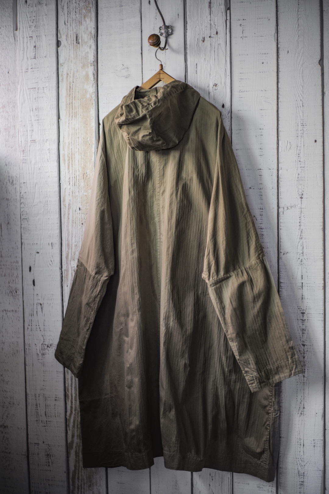 CASEY CASEY◇18AW/Wax Cotton Rotherdam Parka/ワックスコットン 