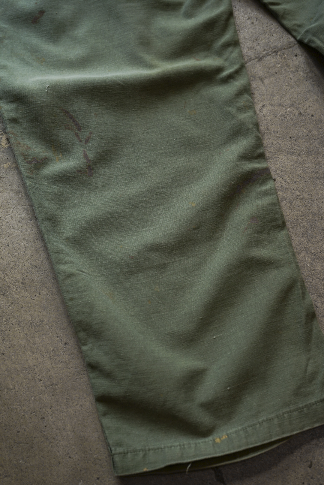 US ARMY BAKER PANTS REPAIRED 02