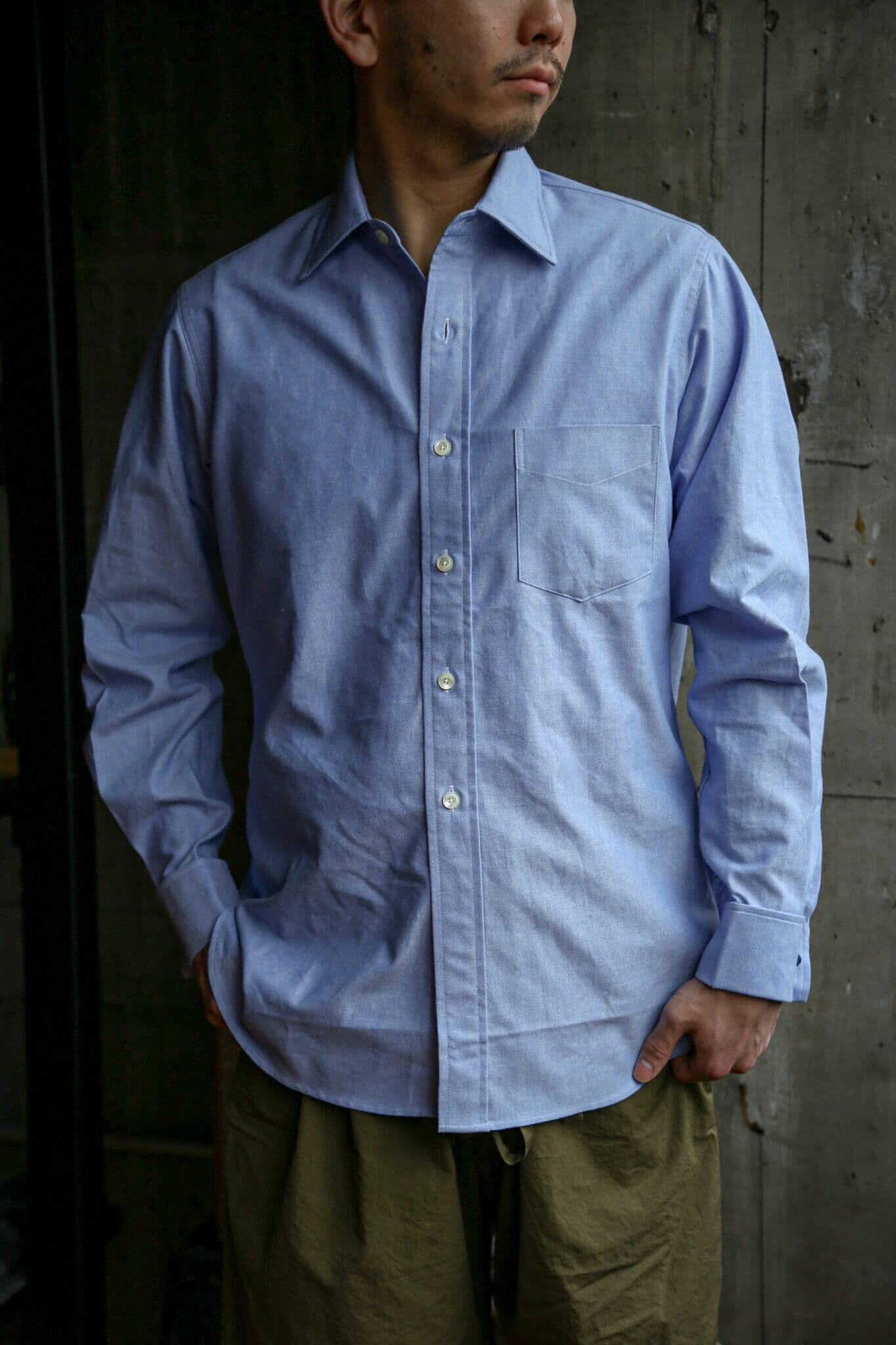 USAF OFFICER SELVAGE OXFORD SHIRTS