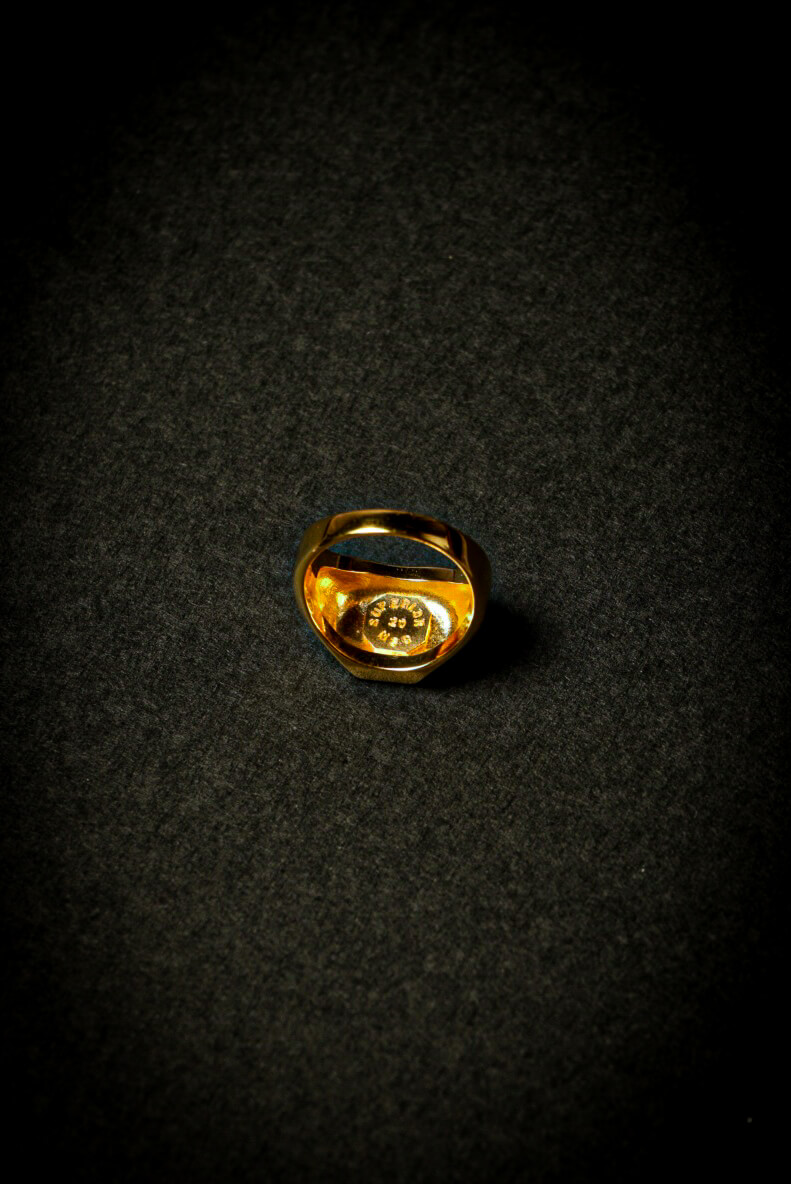 【5月6日(月・祝)まで限定受注販売】A Signet Ring - 20th Anniversary Limited（24K COAT）