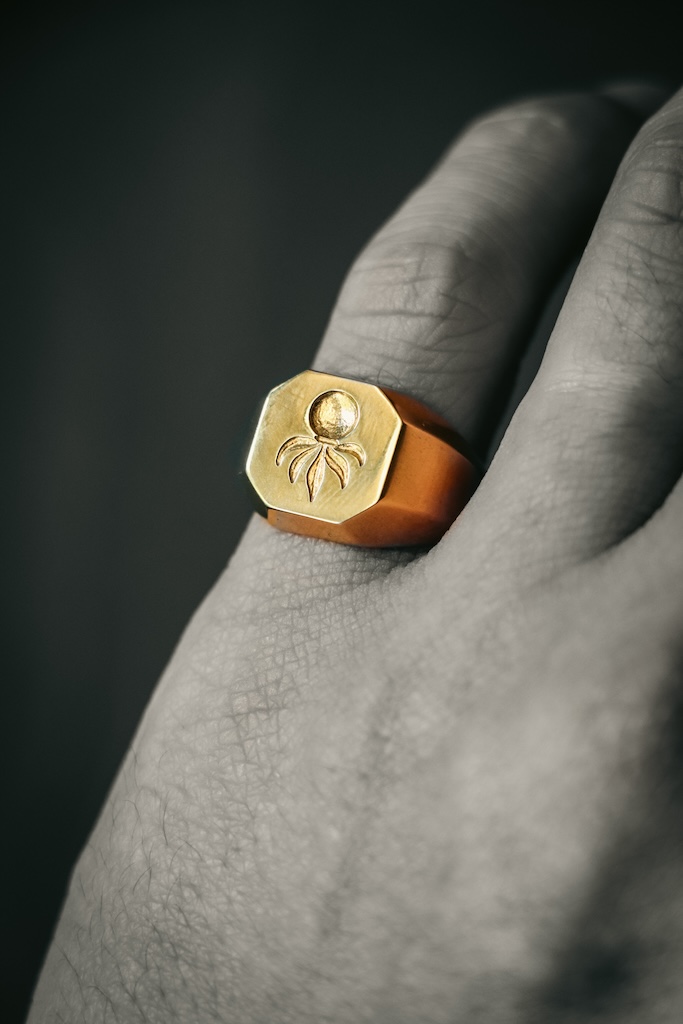 【5月6日(月・祝)まで限定受注販売】A Signet Ring - 20th Anniversary Limited（24K COAT）