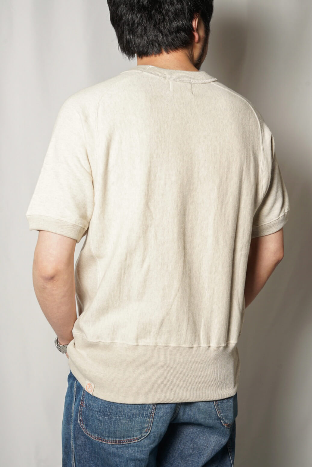S/S SWEAT SHIRT - ARCH EXCLUSIVE（OATMEAL）