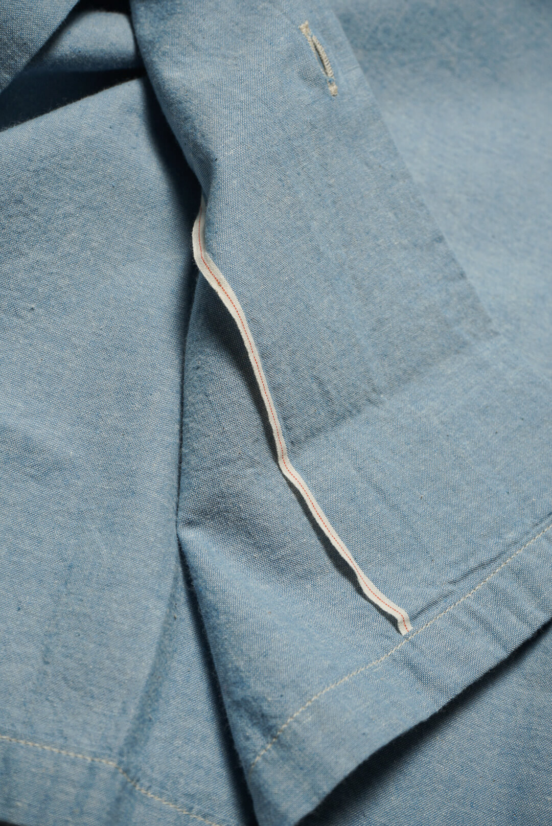 U54 QLS SHIRTS LT CHAMBRAY（LT INDIGO）