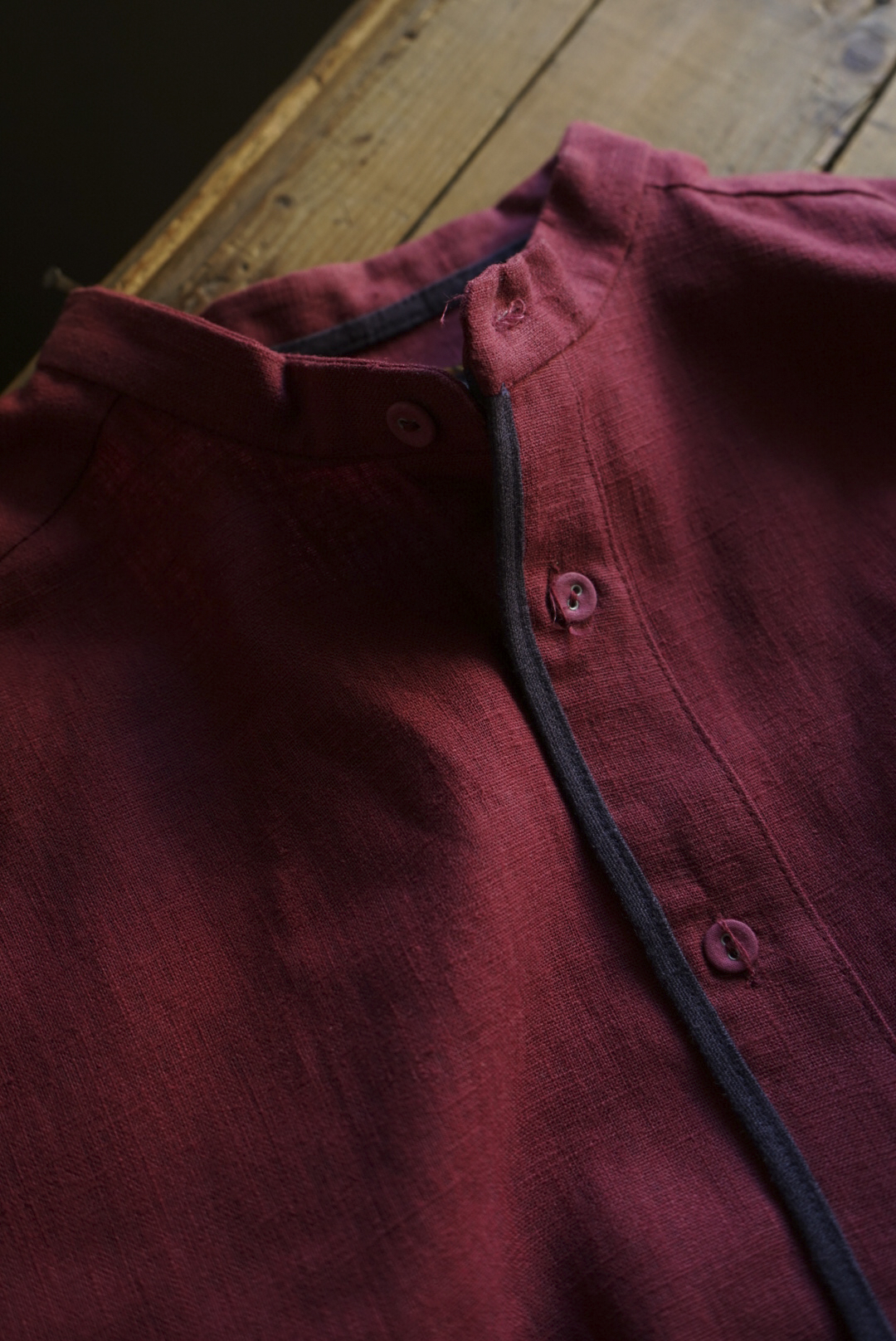 ORGANIC GERMAN LINEN OLD STYLE SHIRT