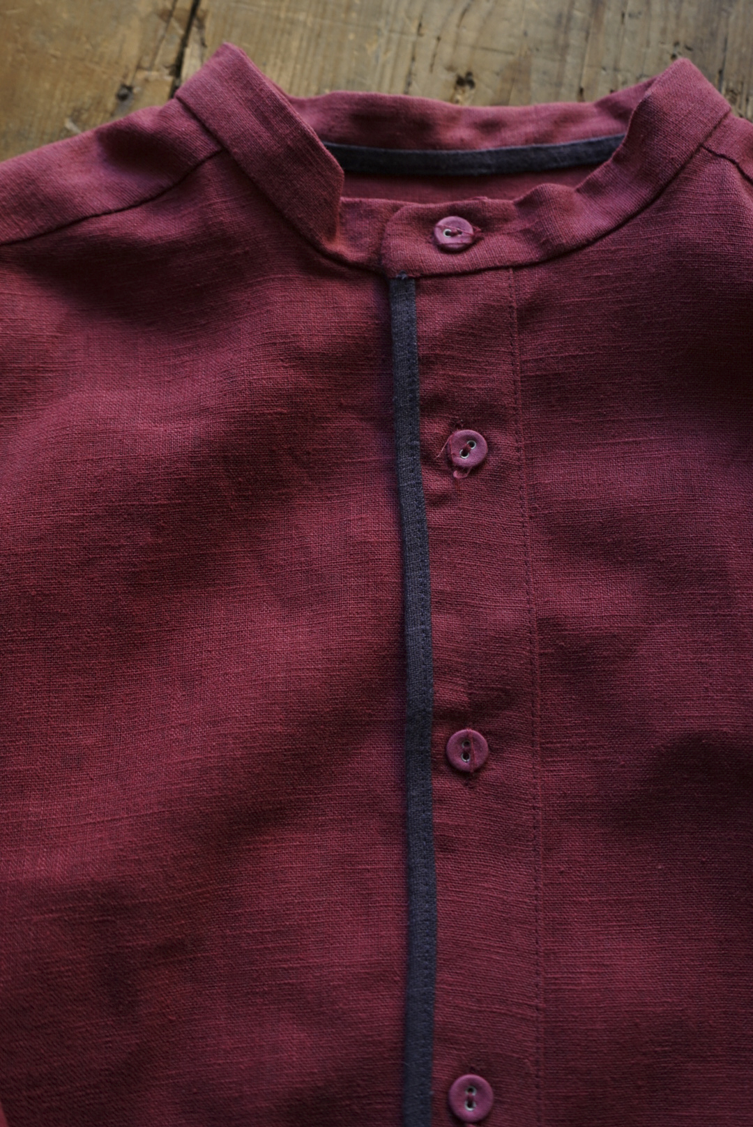 ORGANIC GERMAN LINEN OLD STYLE SHIRT