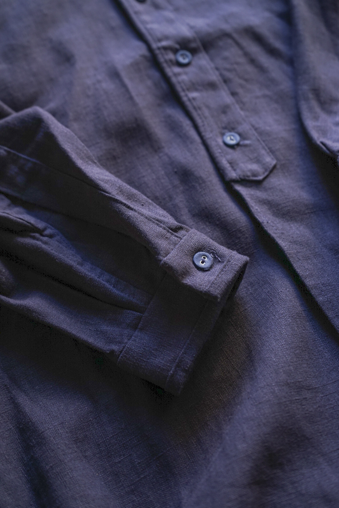 ORGANIC GERMAN LINEN OLD STYLE SHIRT