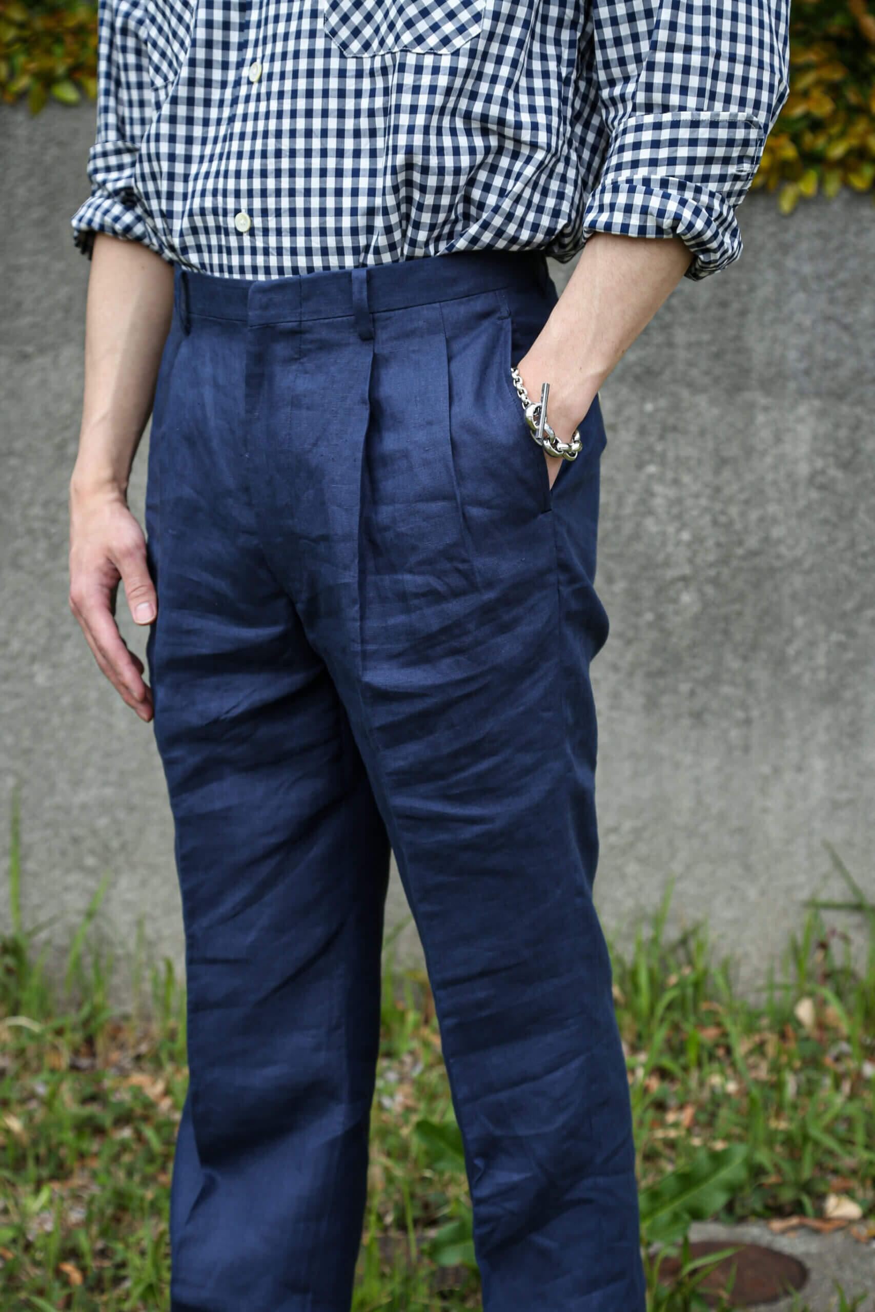 2P TROUSER IRISH LINEN