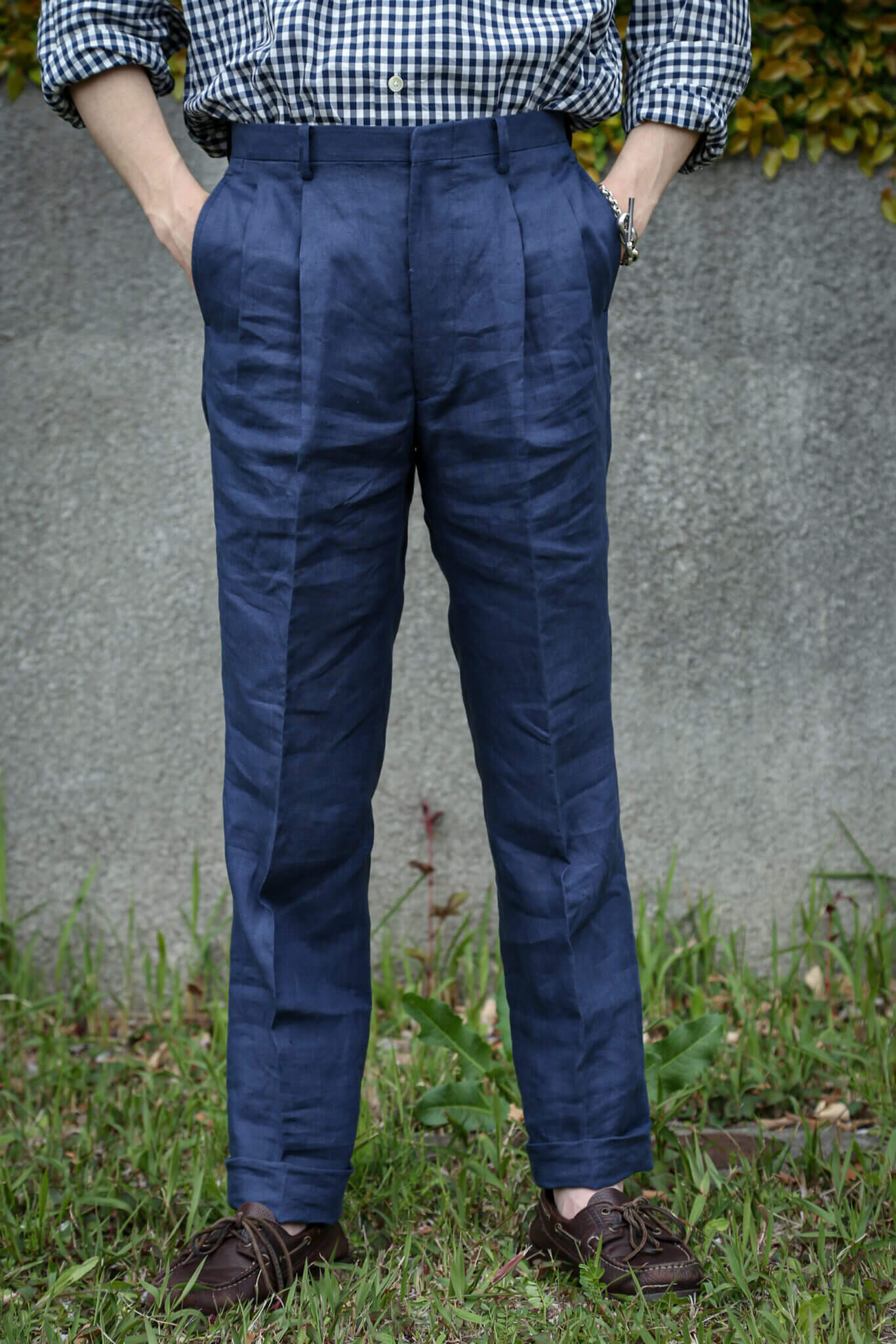 2P TROUSER IRISH LINEN