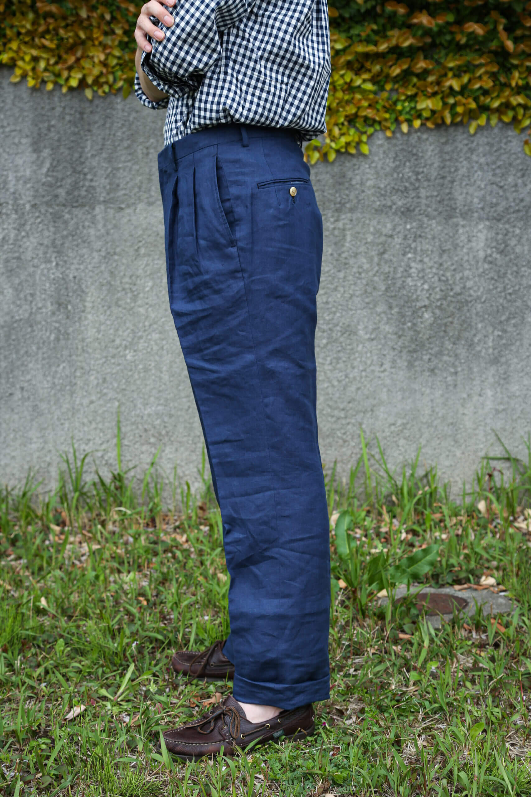 2P TROUSER IRISH LINEN