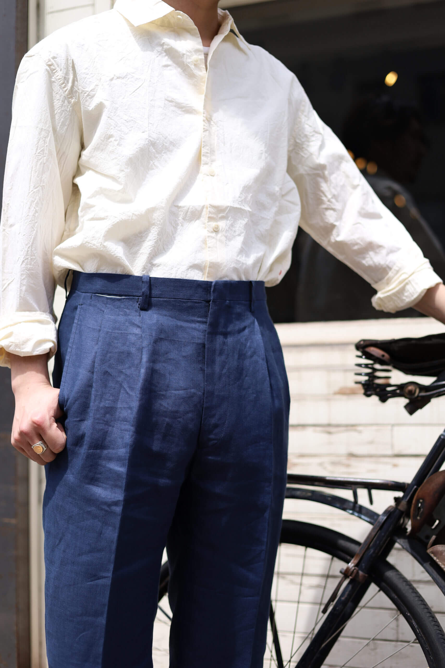 2P TROUSER IRISH LINEN