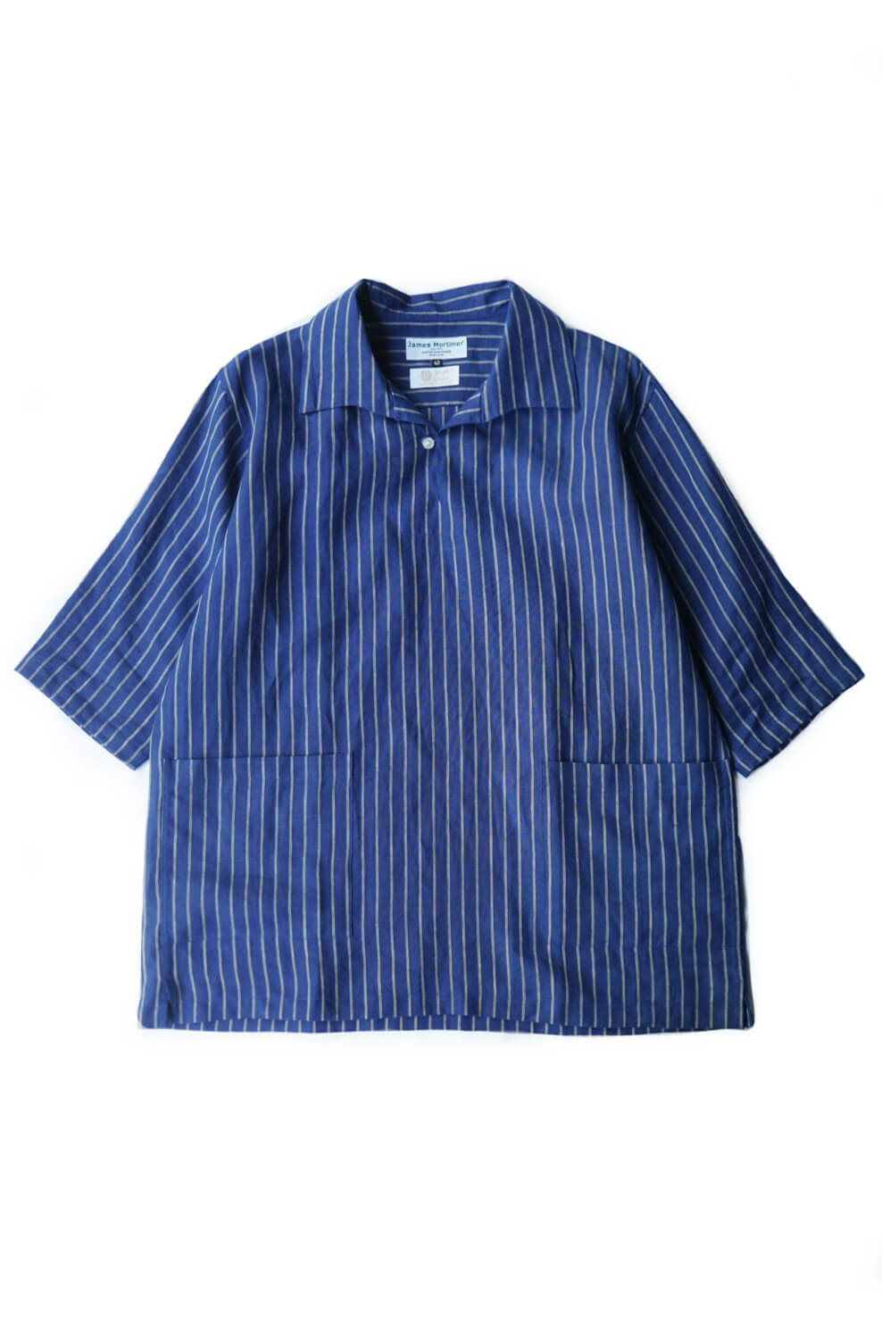 HALF SLEEVE SMOCK - NAVY STRIPE