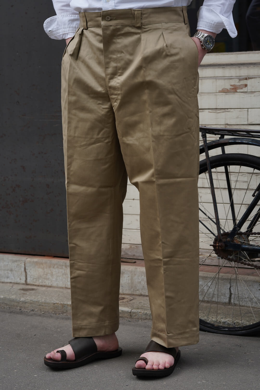 French Army Chino Trousers（DEAD STOCK） - VINTAGE - ARCH ONLINE SHOP
