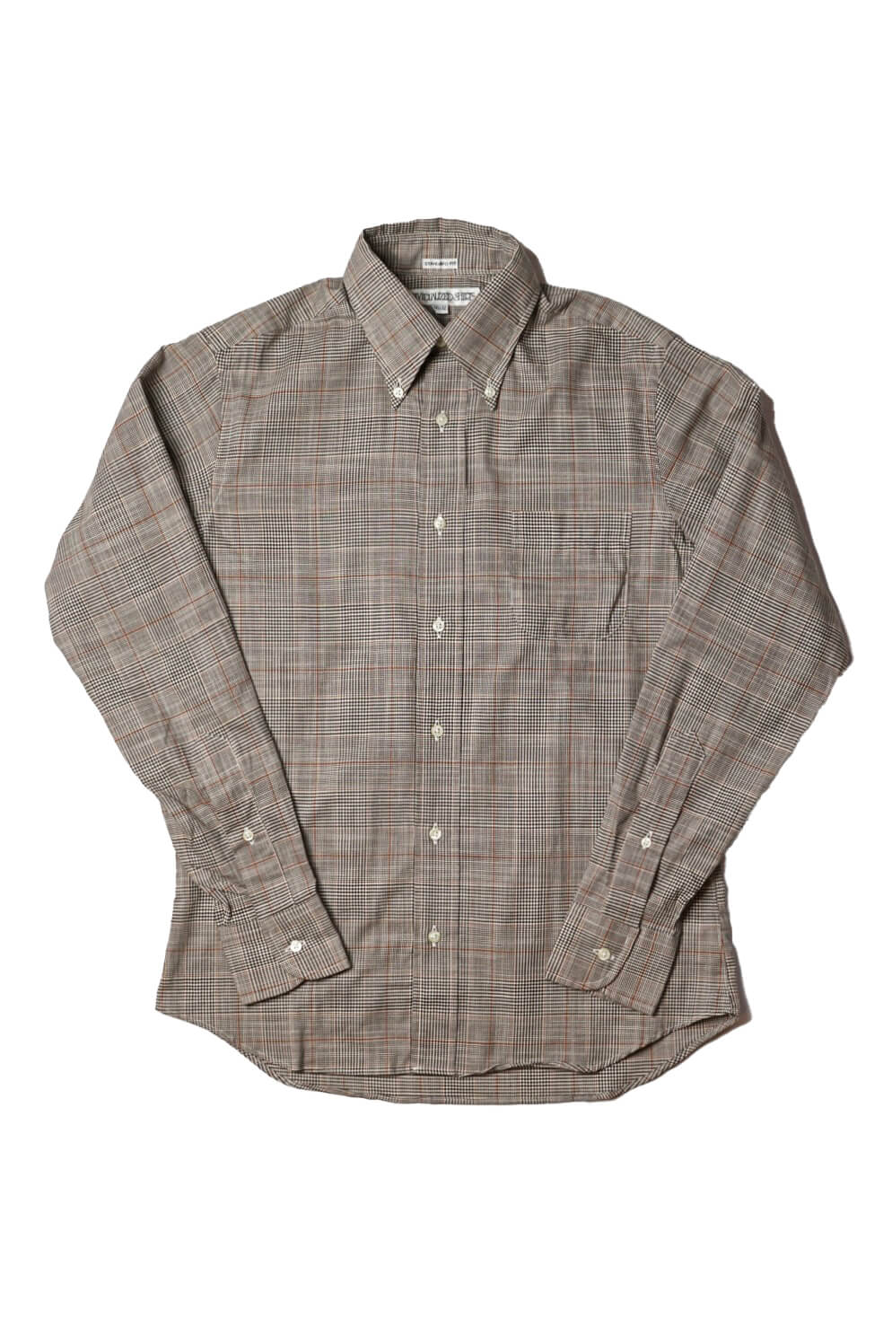 BUTTON B.D SHIRTS（GLEN CHECK）