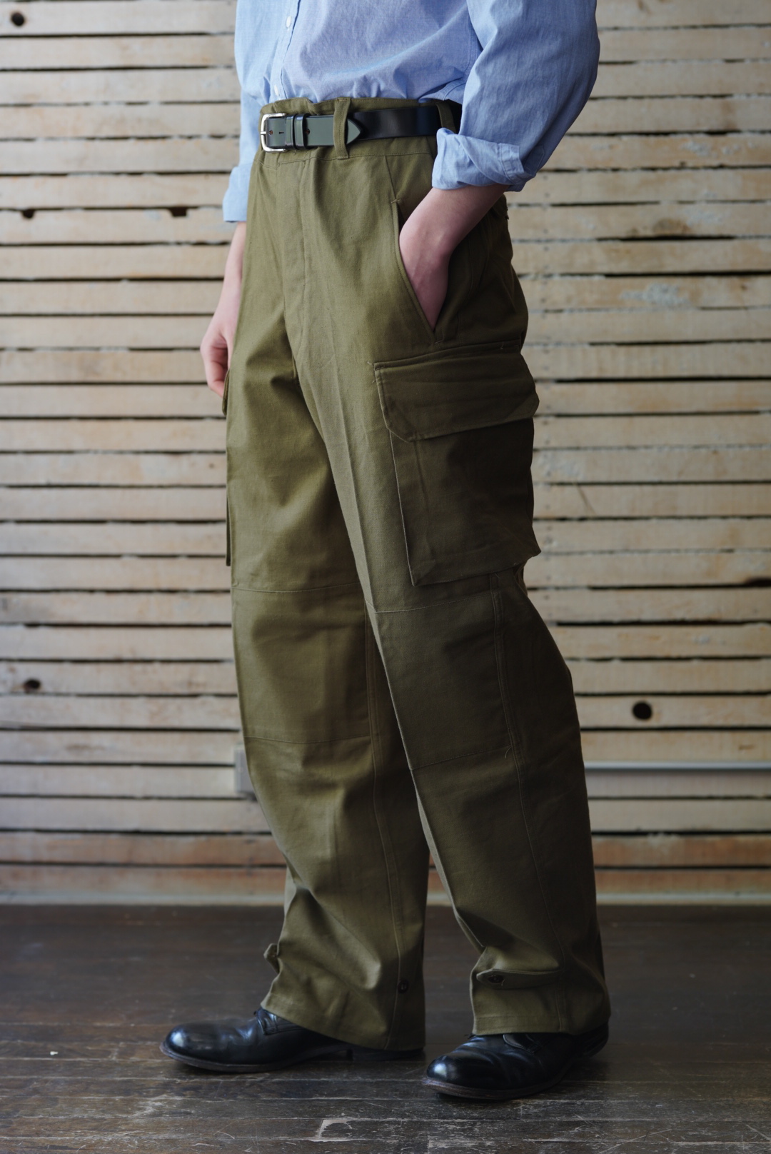 FRENCH ARMY M-47 PANTS TIWLL DEADSTOCK
