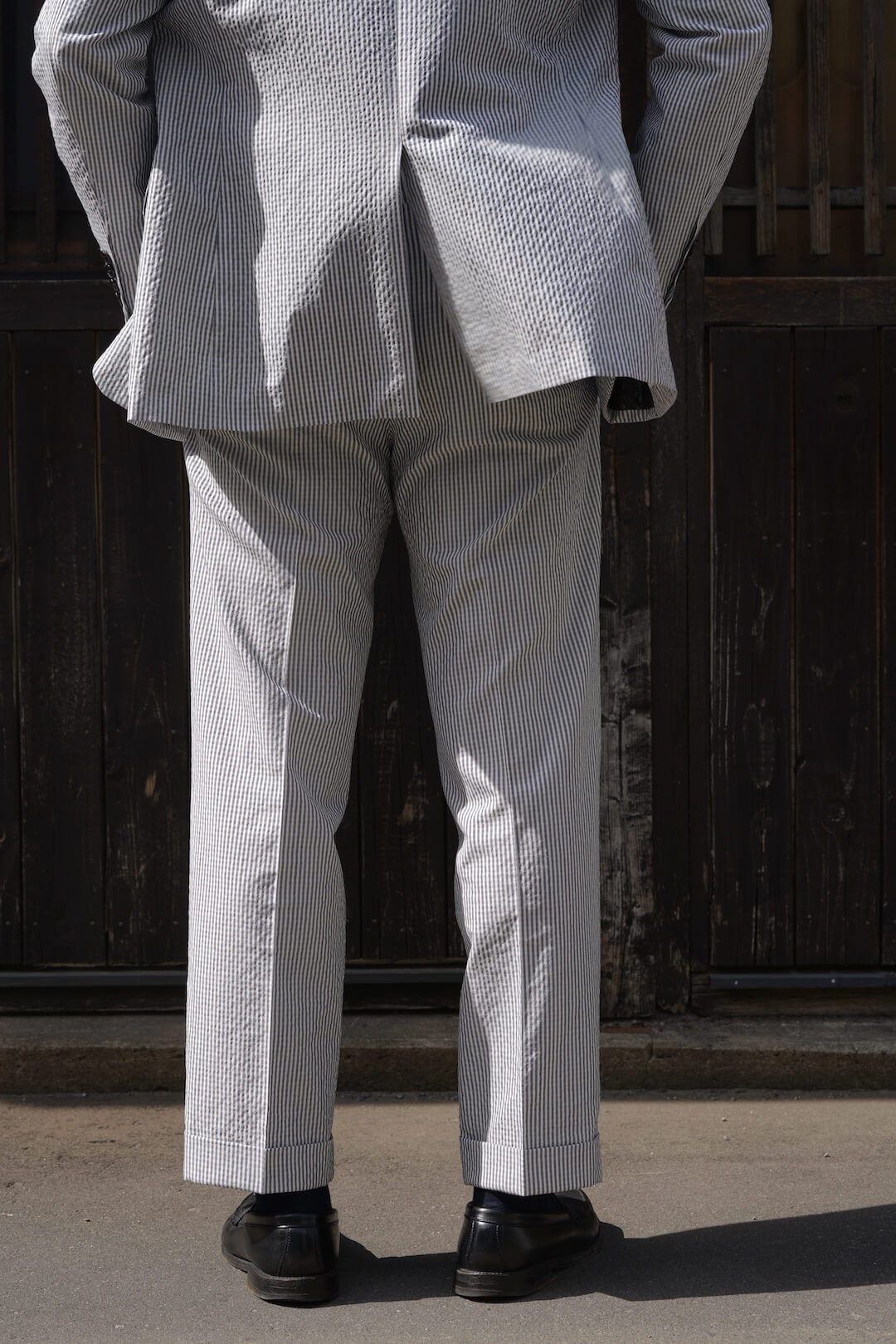 2P Trouser Angelico Seersucker（Arch Exclusive）