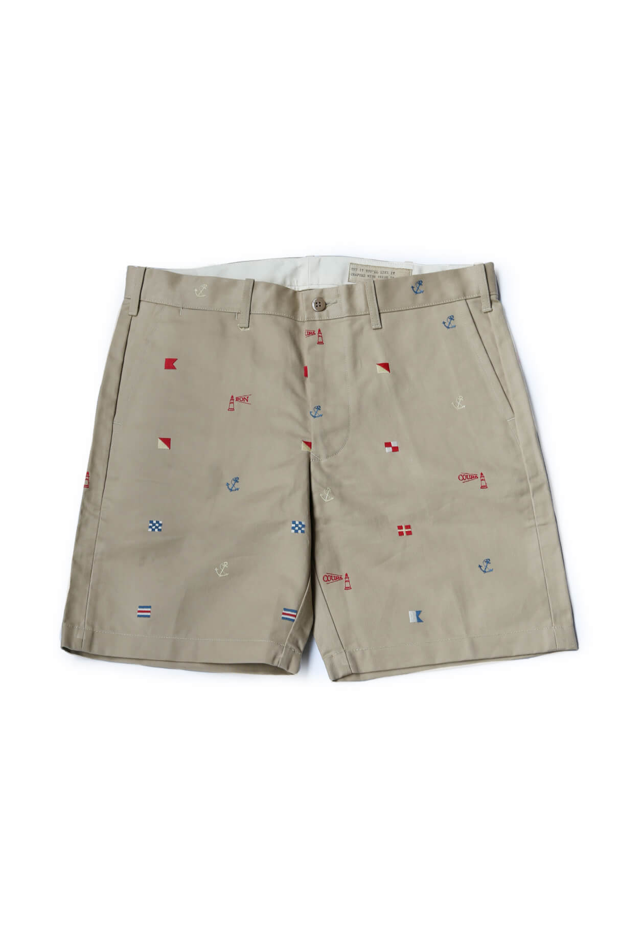 EMBROIDERY SHORT PANTS