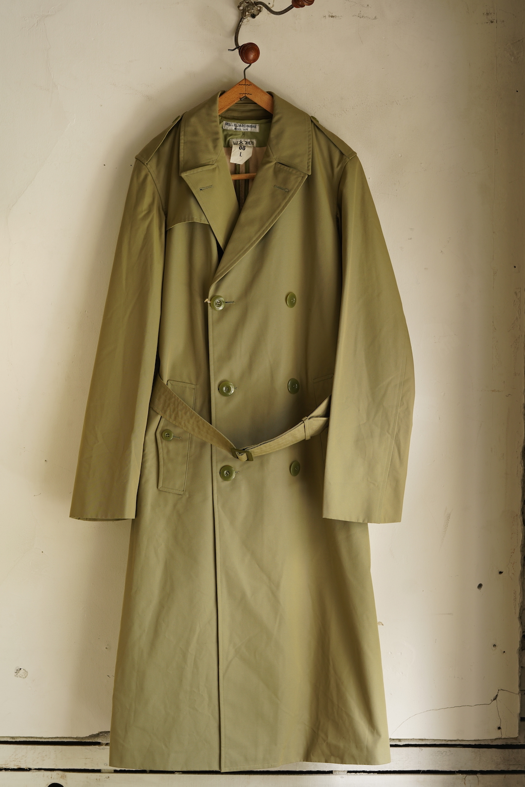 French Army Trench Coat by BELLE JARDINIERE