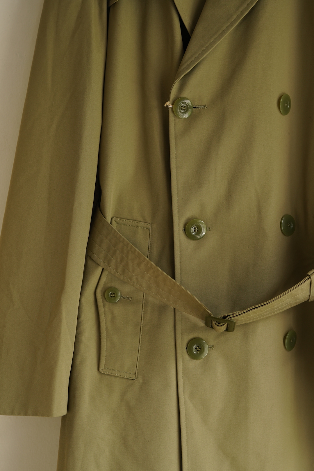 French Army Trench Coat by BELLE JARDINIERE - EURO VINTAGE - ARCH 