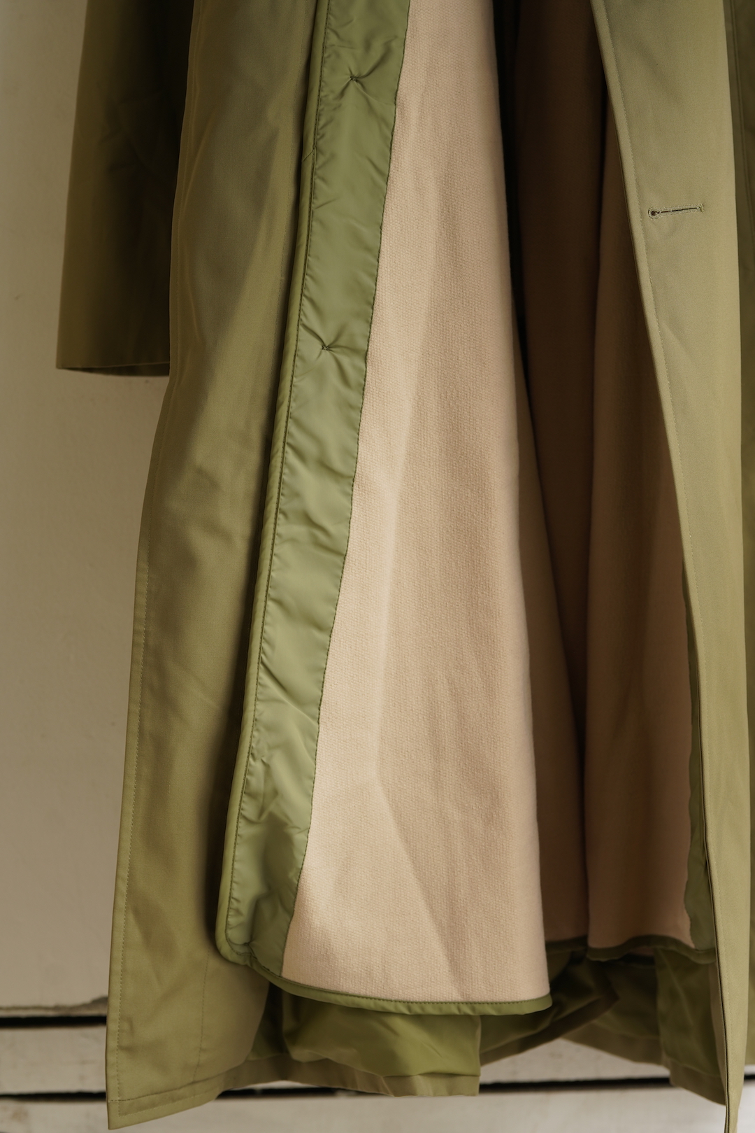 French Army Trench Coat by BELLE JARDINIERE