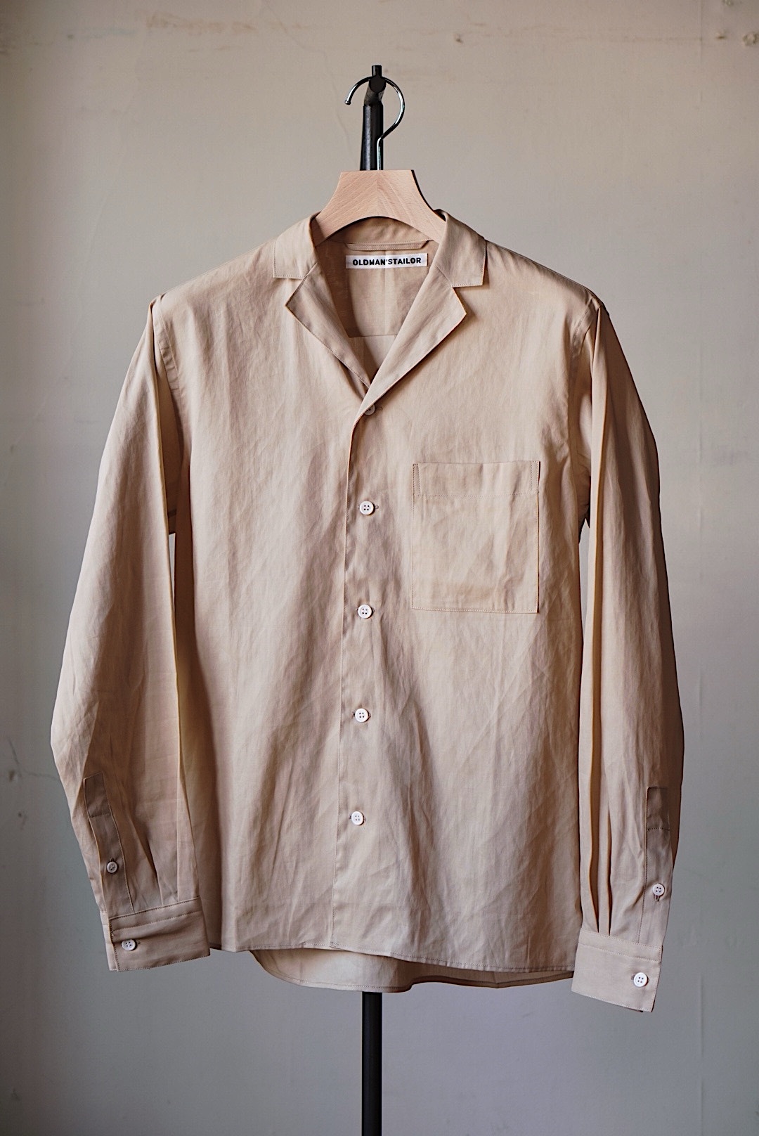 Oldman's Tailor / Tailor Collar Shirt (LIGHT COTTON)