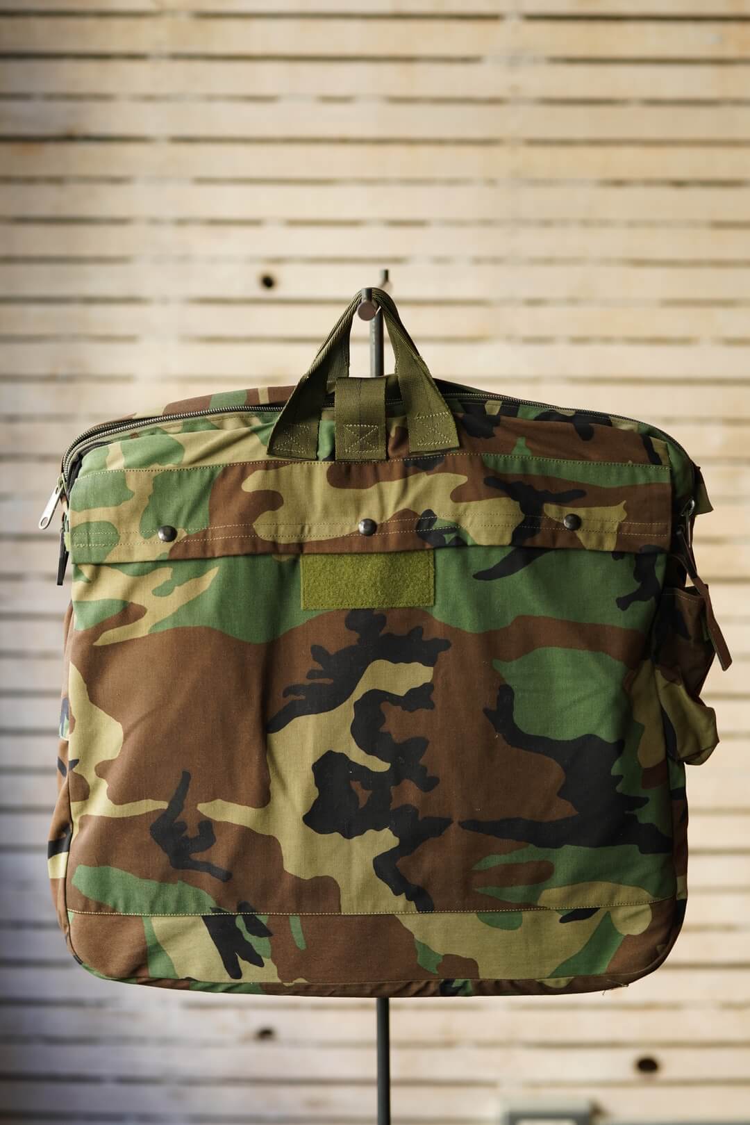 U.S.Military Woodland Camo Helmet Bag（Dead Stock） - EURO VINTAGE 