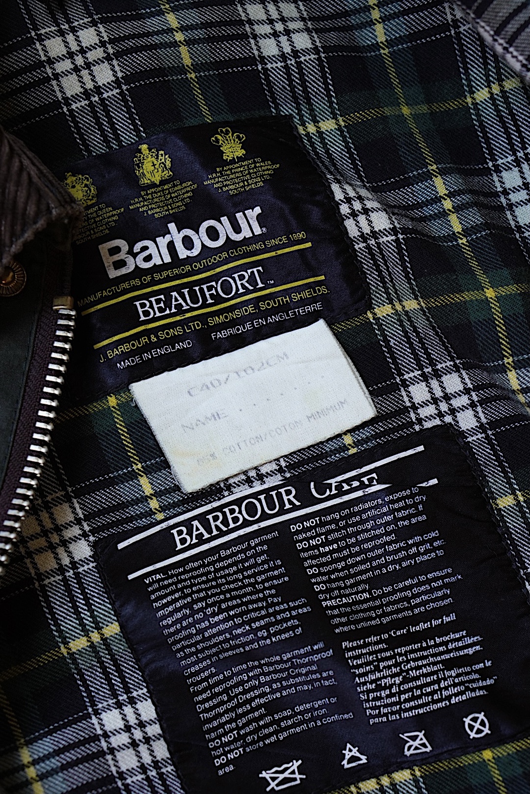 Barbour Beaufort Sage 40 (3Crown)