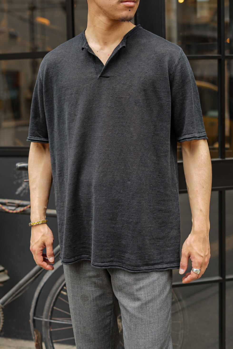 Neo Henley S/S "No Pocket" - ARCH EXCLUSIVE