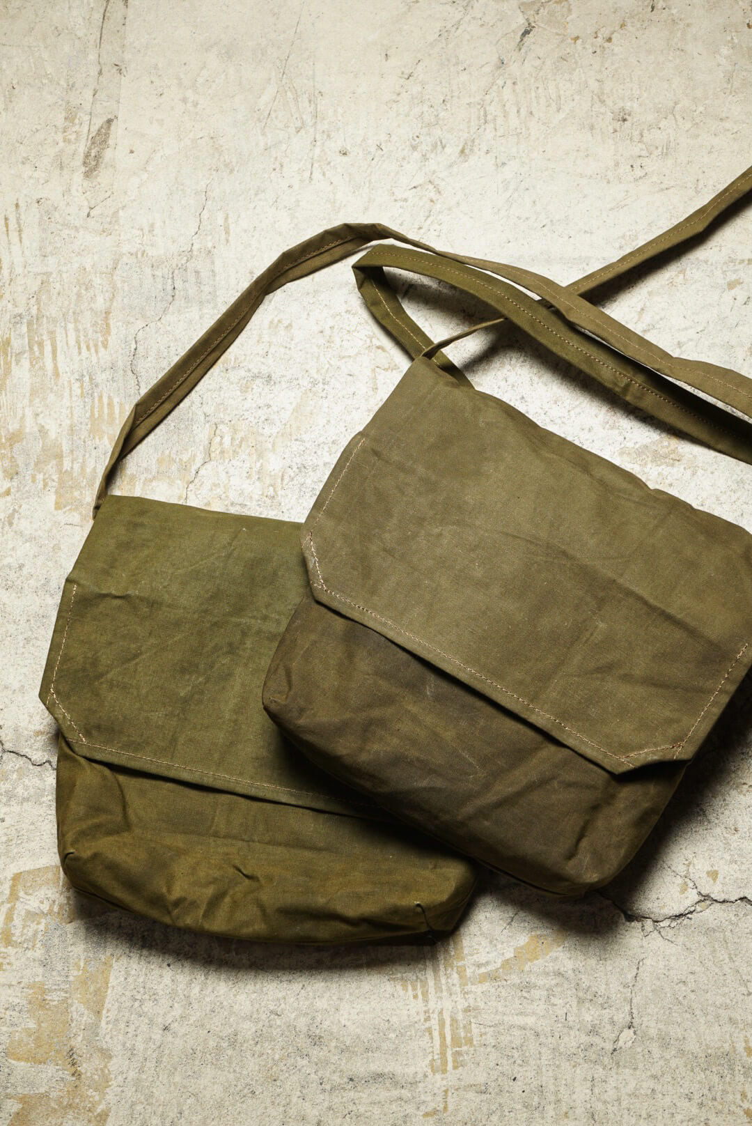 MILITARY BAG 1940'S W.GERMANY TENT CLOTH