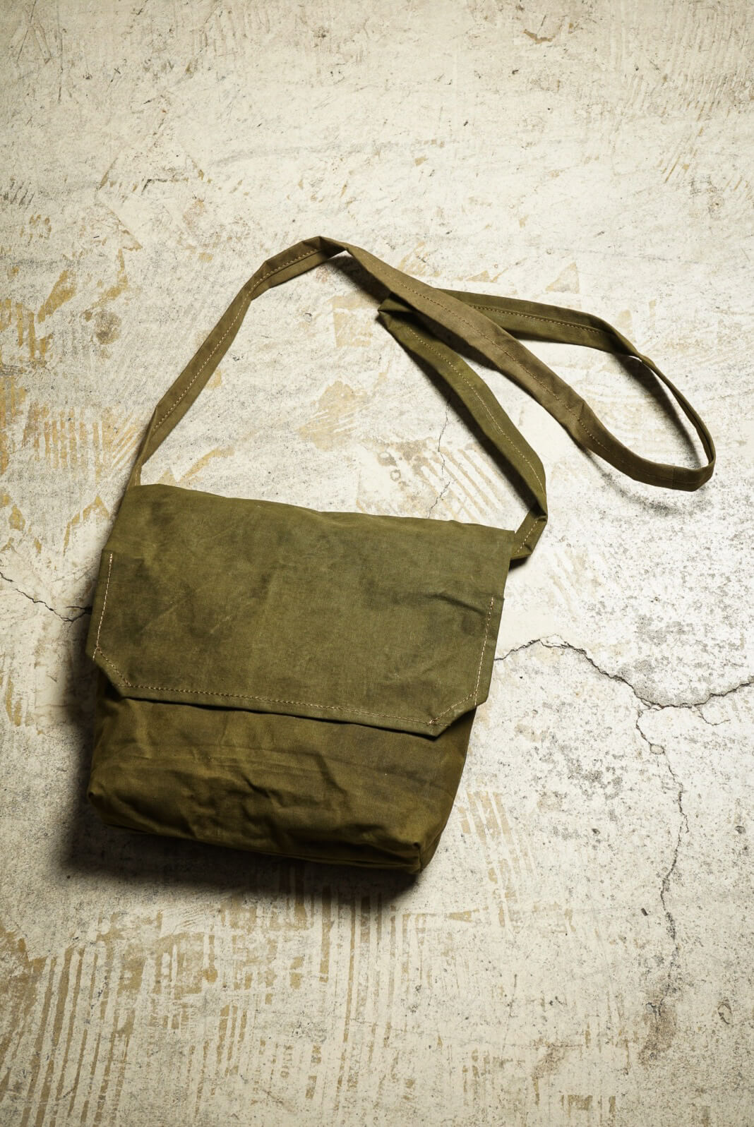 MILITARY BAG 1940'S W.GERMANY TENT CLOTH