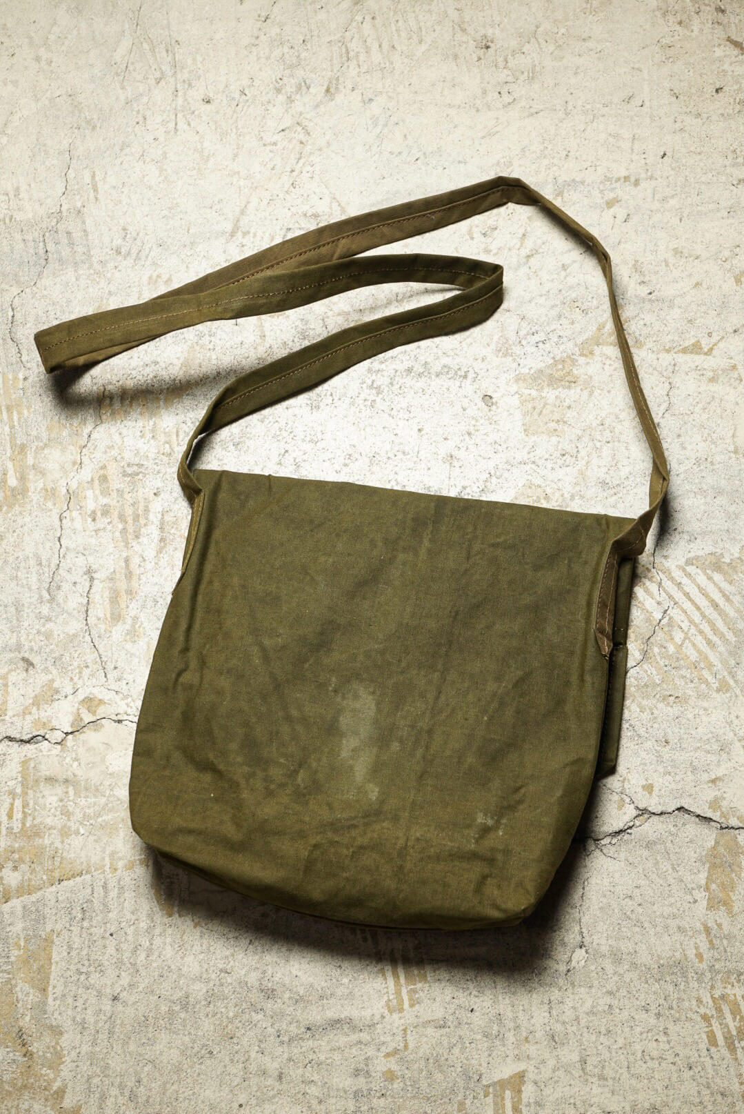 MILITARY BAG 1940'S W.GERMANY TENT CLOTH