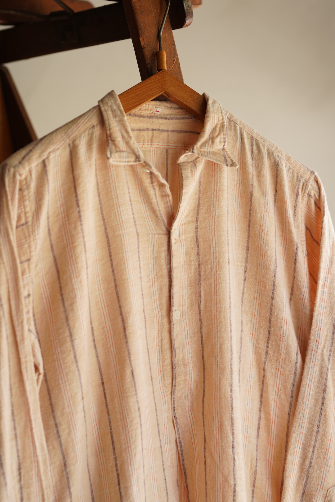 French Flannel Grandpa Shirt
