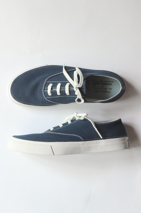 WAKOUWA LOW CUT NAVY×WHITE SOLE