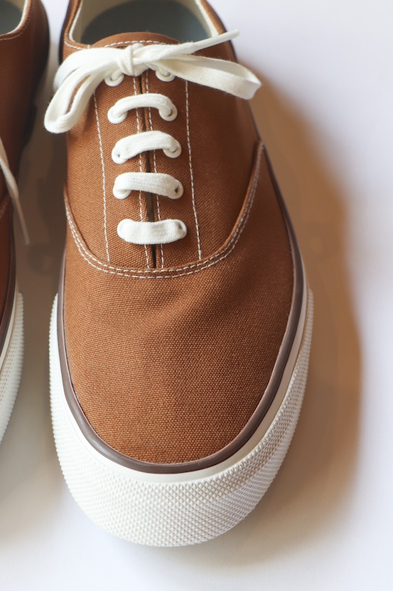 WAKOUWA LOW CUT BROWN×WHITE SOLE