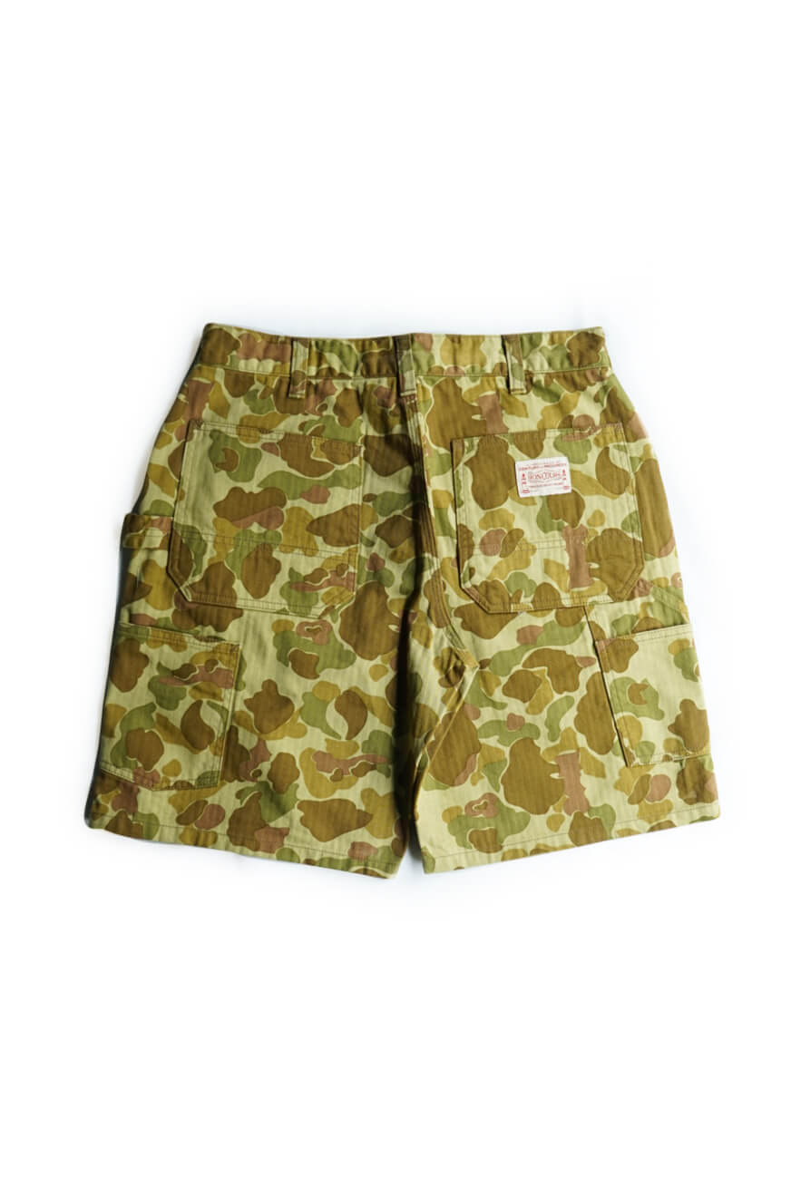 DUCK HUNTER CAMO PAINTER SHORTS