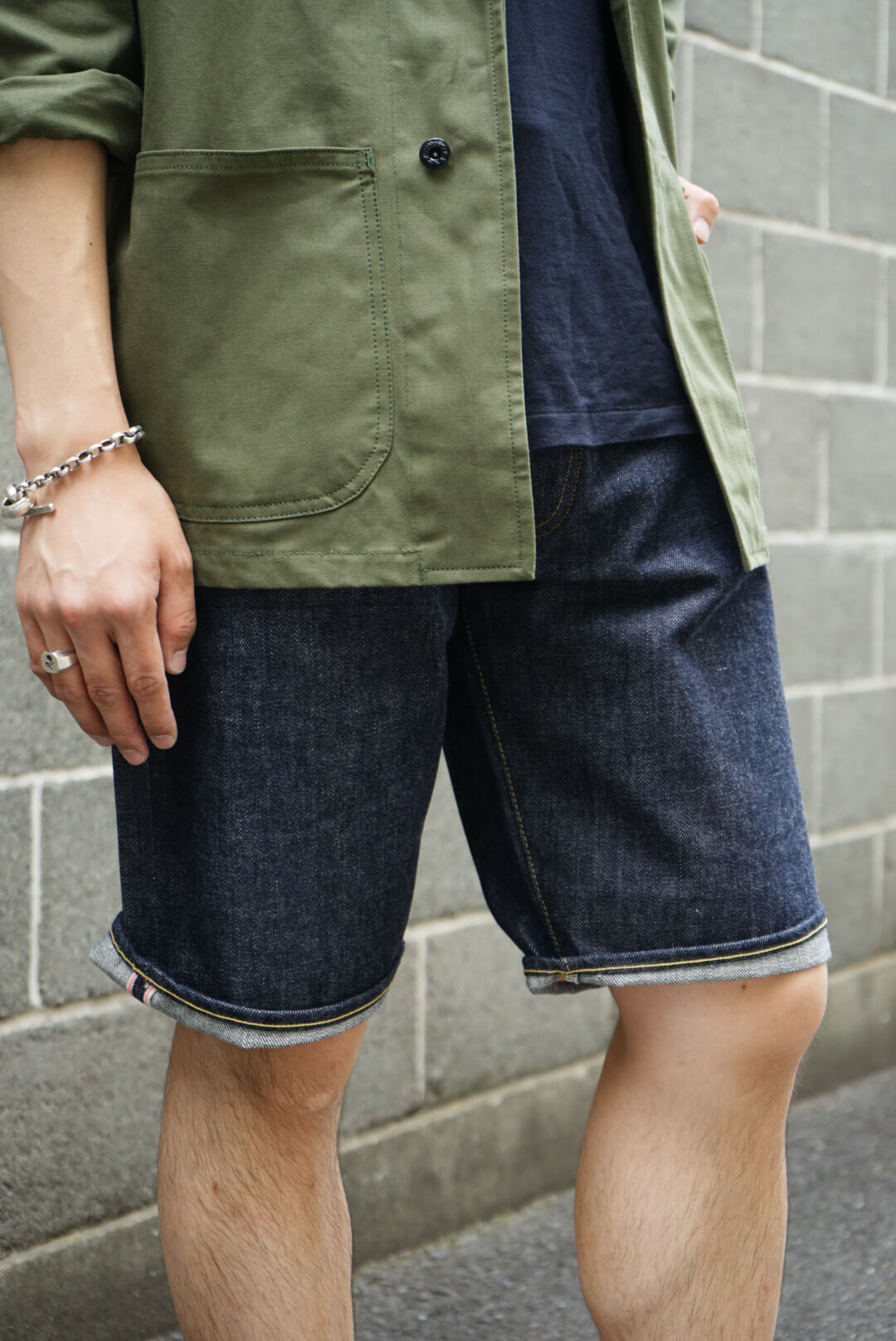 5P SHORT - DENIM