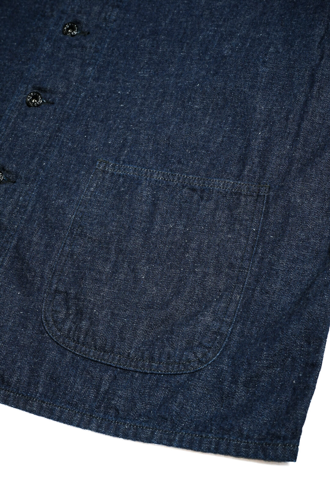 US NAVY SHAWL COLLAR DENIM INDIGO