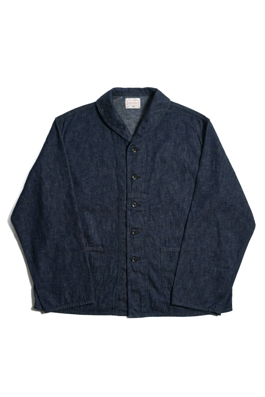 US NAVY SHAWL COLLAR DENIM INDIGO