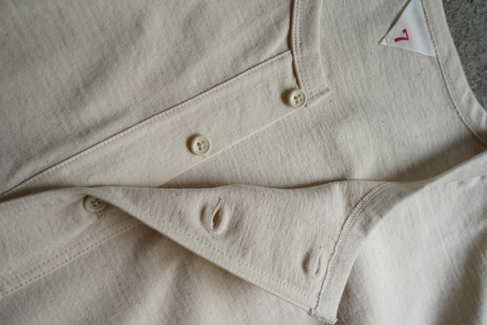 FRENCH ARMY HENLEY NECK SHIRTS