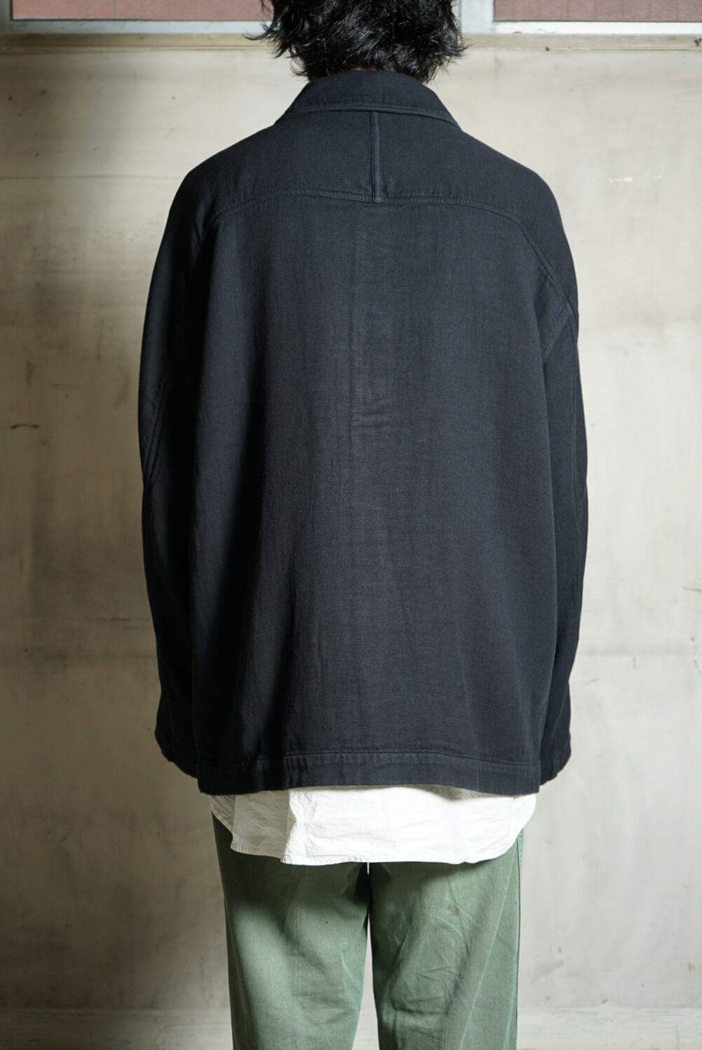 WORKER JACKET - WOOL CUT