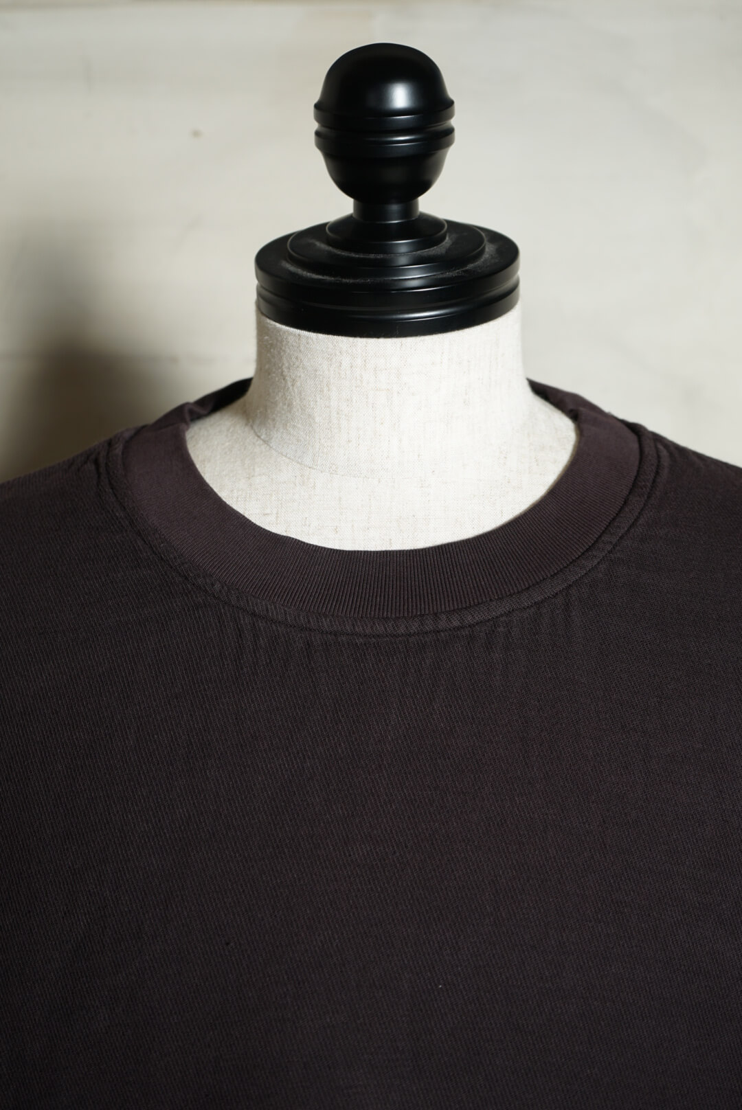 WORKER SWEATER - WOOL COT (BLACKBERRY)