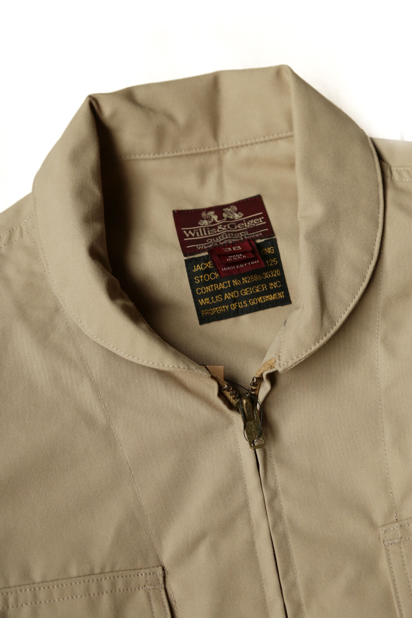 WILLIS&GEIGER / R37J125 SUMMER FLIGHT JACKET