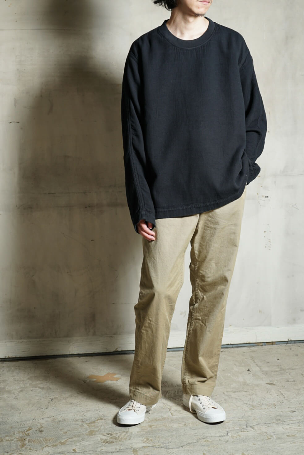 WORKER SWEATER - WOOL COT