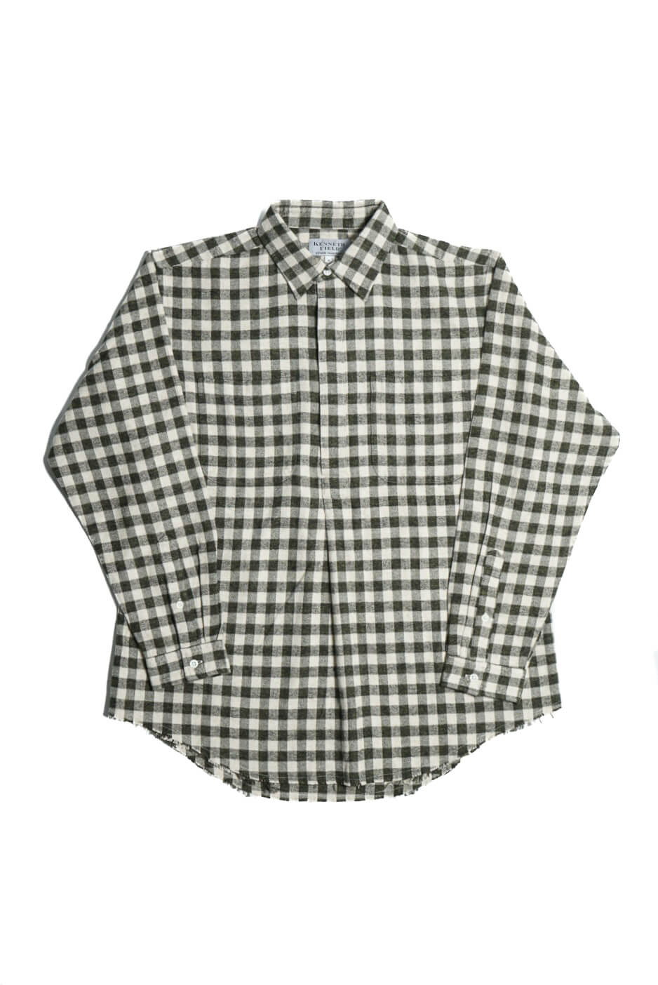 ROOMY SHIRTS II nel check (Gray)